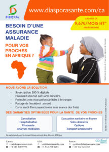 Diaspora Santé, assurance maladie pour vos proches en Afrique