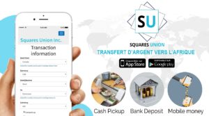 Squares Union, transfert d'argent vers l'Afrique