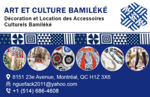 Art et Culture Bamiléké, décoration et location d'accessoires culturels bamiléké