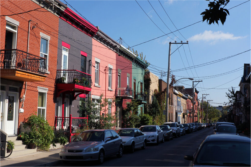Maisons en rangée à Montréal